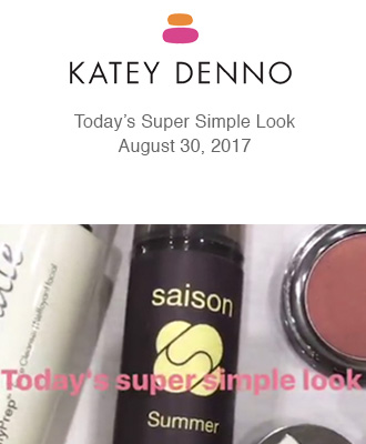 Saison Organic Oil Free Moisturizer for Super Simple Look from Katey Denno